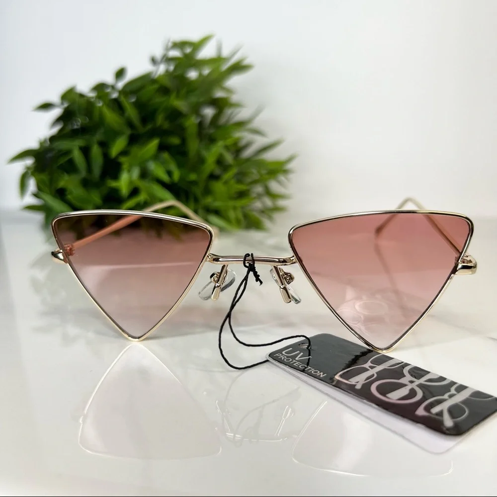 Fashion Sunglasses Triangle - Picture 2 of 3